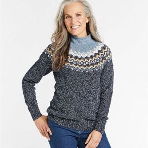 L.L.Bean Women’s Cotton Ragg Sweater size small regular